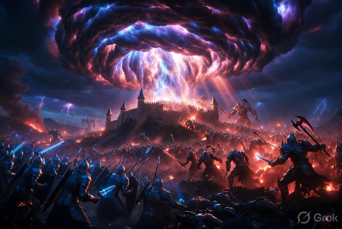 Crowns of Aether key art